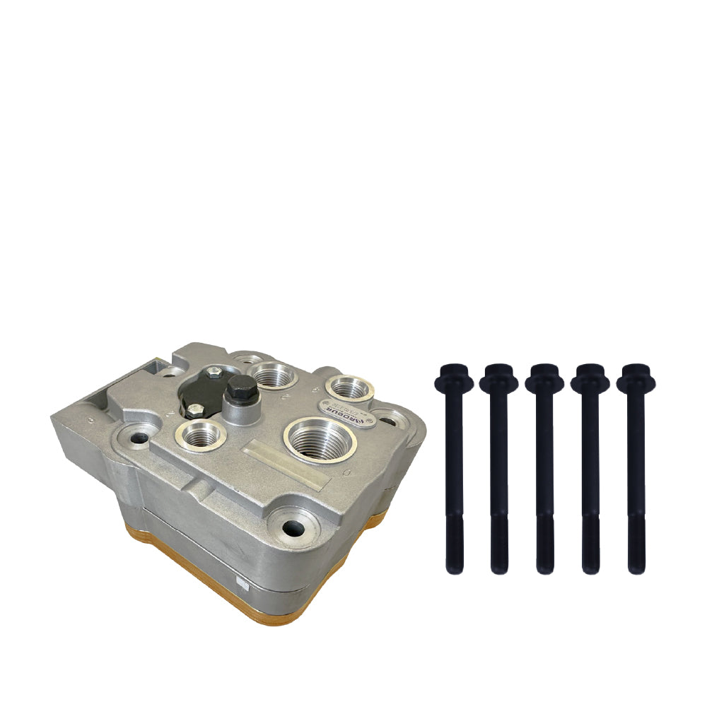 Cabeza Para Compresor Bendix Ba -921 Con Placa (Cabeza De Aluminio 5 Tornillos), Calidad OEM .