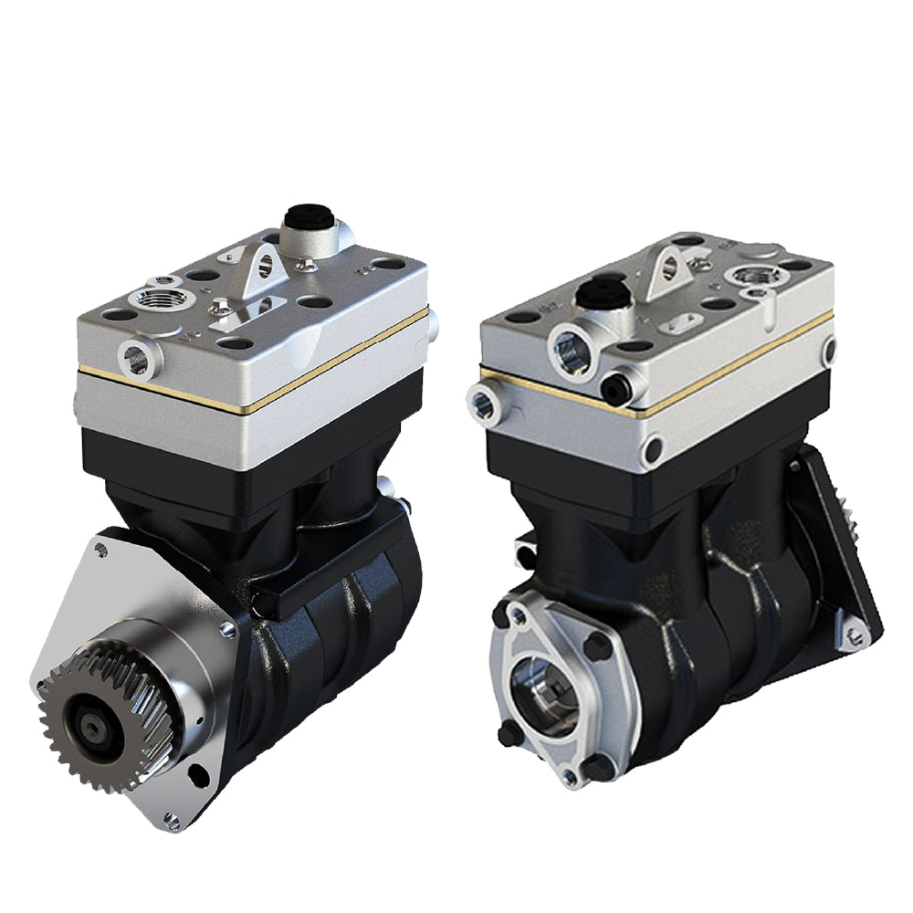 Compresor de Aire Para Mercedes B. Axor/Travego/Citaro OM457 Doble Pistón (Nuevo)