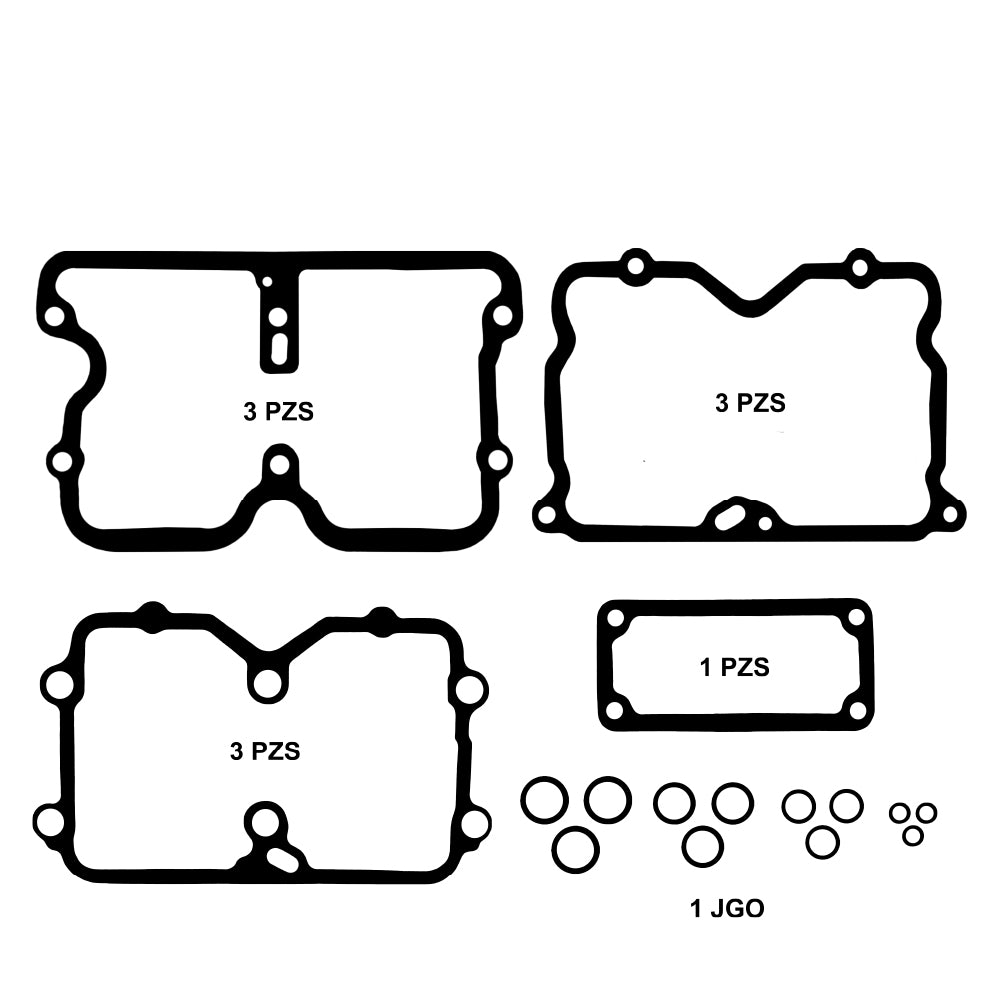Juego De Juntas Para Freno De Motor 425-A 350 Cummins Con Junta De Balancines, SKU: C350, CLAVE: FAJ-26